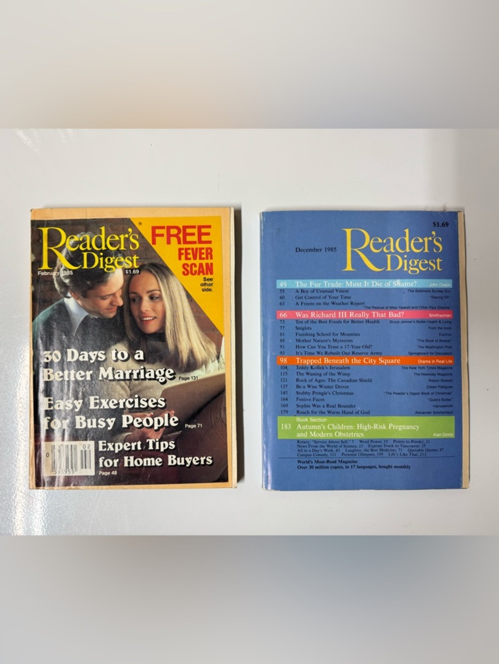 Reader’s Digest 1985